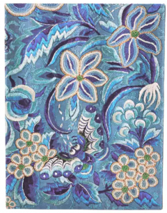 Carnet - Blue Willow - Ultra , Unlined, Wrap