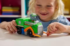 Set de joaca - Patrula Catelusilor - Camion de reciclare si figurina Rocky