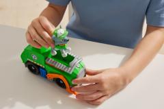Set de joaca - Patrula Catelusilor - Camion de reciclare si figurina Rocky