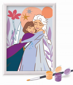 Set pictura pe numere + rama - Frozen