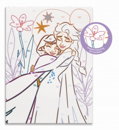 Set pictura pe numere + rama - Frozen