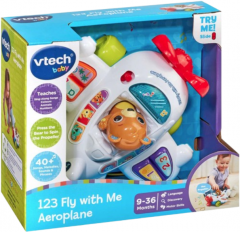 Jucarie -  Avion 123 - Zboara cu mine 