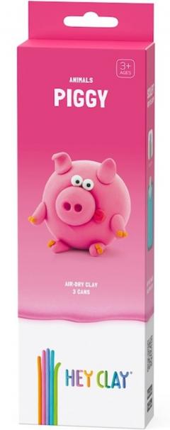 Set creativ din lut - Hey Clay Animals - Porc