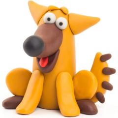 Set creativ din lut - Hey Clay Animals - Caine