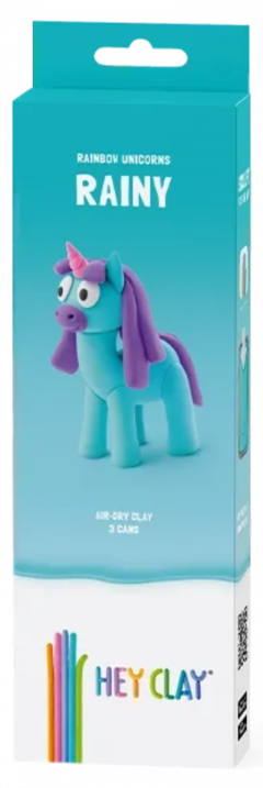 Set plastilina - Rainbow Unicorns - Rainy