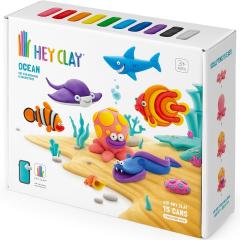 Set creativ din lut - Hey Clay Ocean - Animale marine