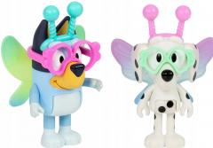 Set 2 figurine - Bluey - Aliens: Bluey & Chloe
