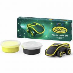 Set plastilina - Motors - Yellow Cyber Car