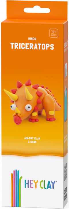 Set plastilina - Dinos - Triceraptors