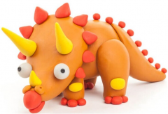 Set plastilina - Dinos - Triceraptors