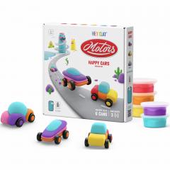 Set plastilina - Motors - Happy Cars