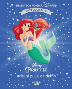 Ariel si puiul de delfin