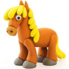 Set creativ din lut - Hey Clay Animals - Cal