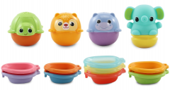 Jucarie de baie - Barcute stivuieste si stropeste