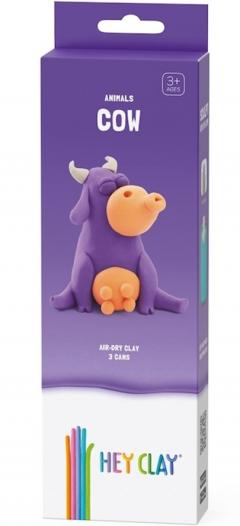 Set creativ din lut - Hey Clay Animals - Vaca
