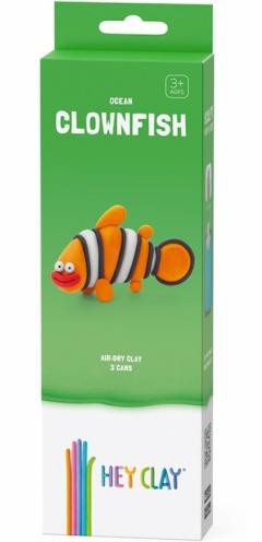Set creativ din lut - Hey Clay Ocean - Peste Clovn