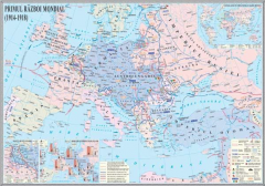Harta - Primul Razboi Mondial (1914-1918)