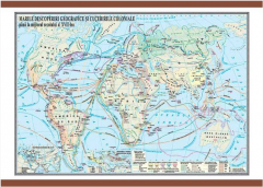Harta - Marile descoperiri geografice si cuceririle coloniale