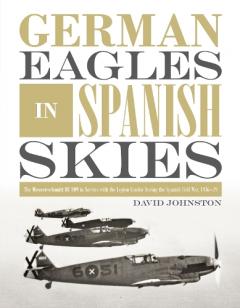 Coperta cărții German Eagles in Spanish Skies
