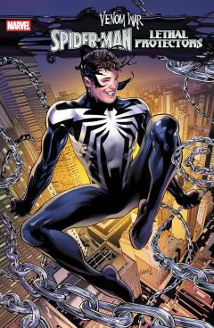 Coperta cărții Venom War: Spider-Man/Lethal Protectors