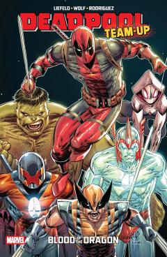 Coperta cărții Deadpool Team-Up