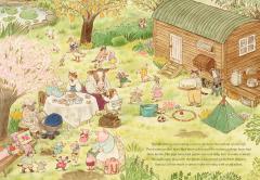 Cat Family Four Seasons