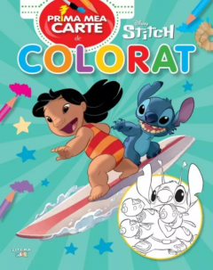 Prima mea carte de colorat - Stitch