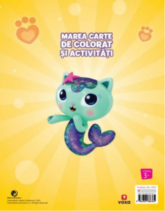Marea carte de colorat si activitati - Gabby's Dollhouse