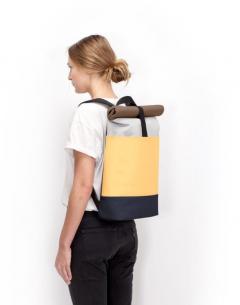 Rucsac - Hajo Medium - Lotus Grey & Lemon