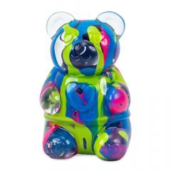 Jucarie senzoriala - Inkerz Teddy Bear Paint Sensory Toy (mai multe culori - pret pe bucata)