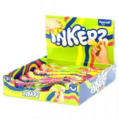 Jucarie senzoriala - Inkerz Snake Paint Sensory Toy (mai multe culori - pret pe bucata)