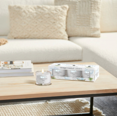 Set 3 Lumanari parfumate - Clean Cotton