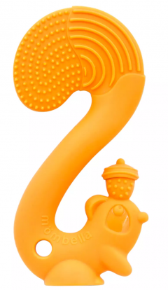 Jucarie dentitie - Veverita - Orange