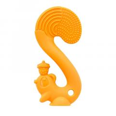 Jucarie dentitie - Veverita - Orange