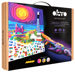Set creativ - Sensory Art - Modelling clay 3D painting Park Guell Barcelona