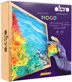 Set creativ - Sensory Art - Modelling clay 3D Wood&Craft Ocean Calm