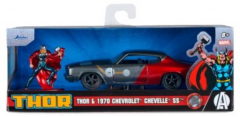 Set masina + figurina - Chevy Chevelle SS si Thor