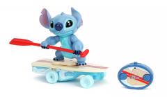 Jucarie - Disney Stitch - Stitch cu placa de surf cu telecomanda