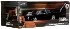 Set masinuta si figurina - Fast And Furious - Dom & Dodge Charger 1970