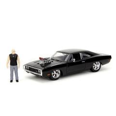 Set masinuta si figurina - Fast And Furious - Dom & Dodge Charger 1970