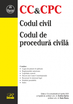 Coperta cărții Codul civil - Codul de procedura civila