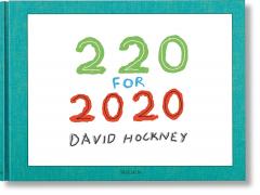 Coperta cărții David Hockney. 220 for 2020
