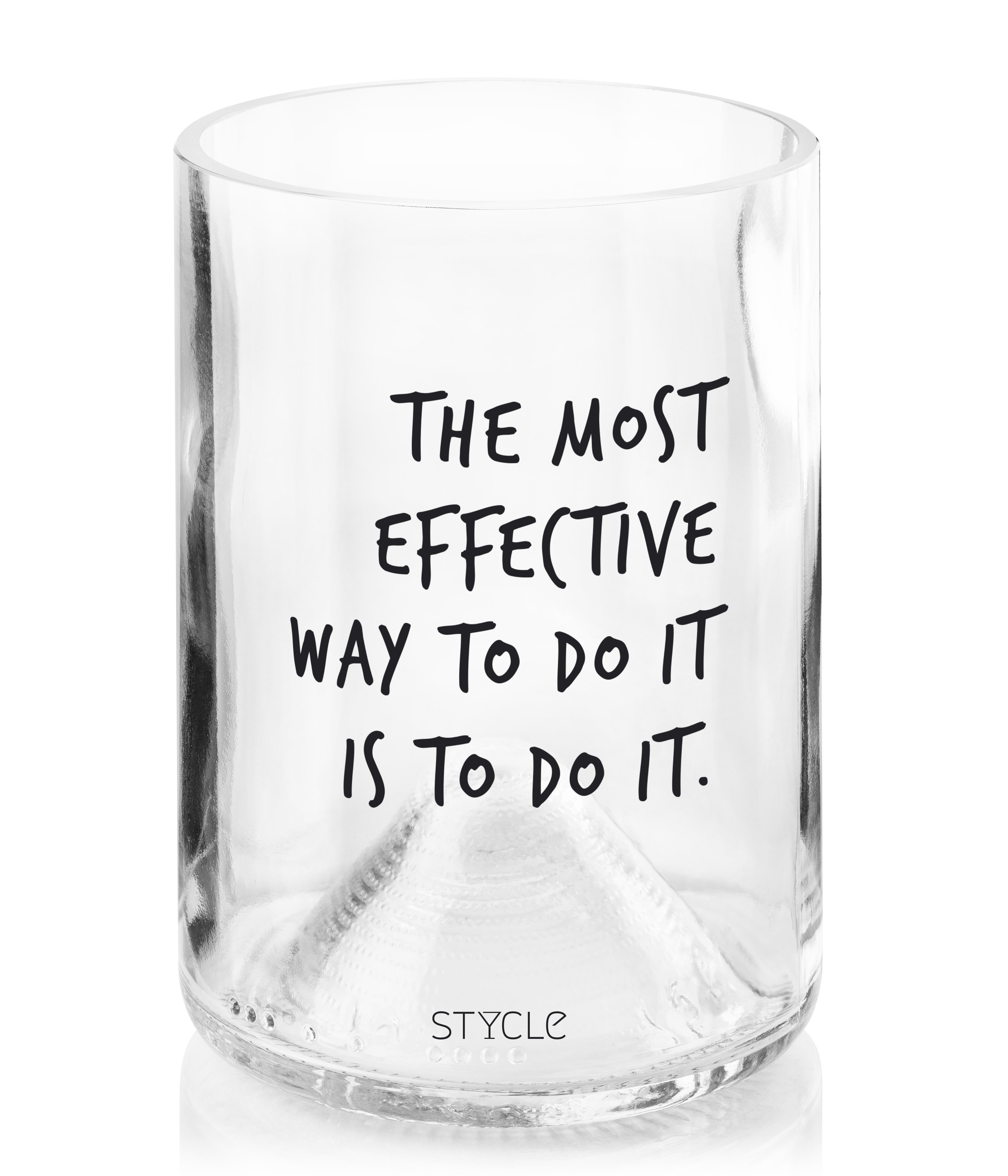Pahar 300 ml - The Most Effective Way to Do it is to Do It - Olive ...