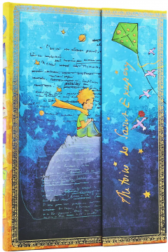 Jurnal - Embellished Manuscripts Collection - Antoine de Saint-Exupery, The Little Prince - Midi, Unlined, Wrap