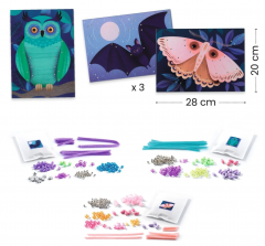 Joc creativ - Margele care lumineaza noaptea