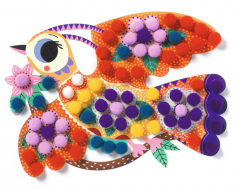 Joc creativ - Pasari cu bilute