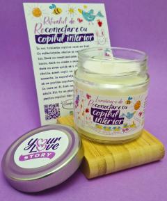 Lumanare parfumata - Lumanare de reconectare cu copilul interior