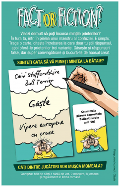 Joc de societate - Fact or Fiction (RO)
