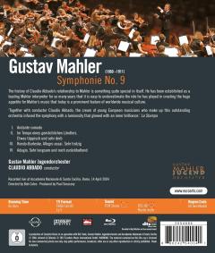 Mahler: Symphony No. 9 (Blu-ray)