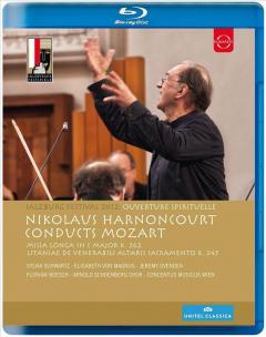 Ouverture Spirituelle - Mozart: Missa Longa / Litaniae de Venerabili Altaris Sacramento (Blu-ray)
